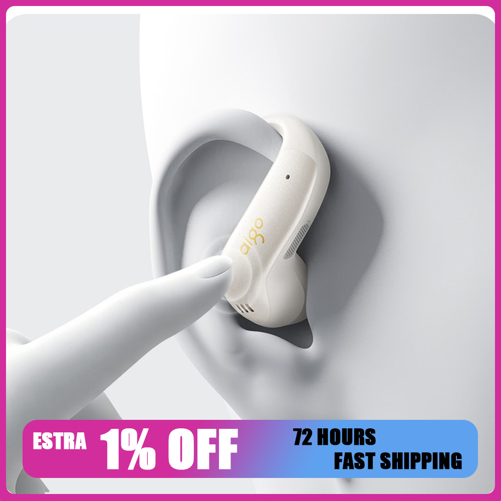 Sports Earphone Hook - AIGO SA09 Open-Ear Ear-Hook Wireless Bluetooth