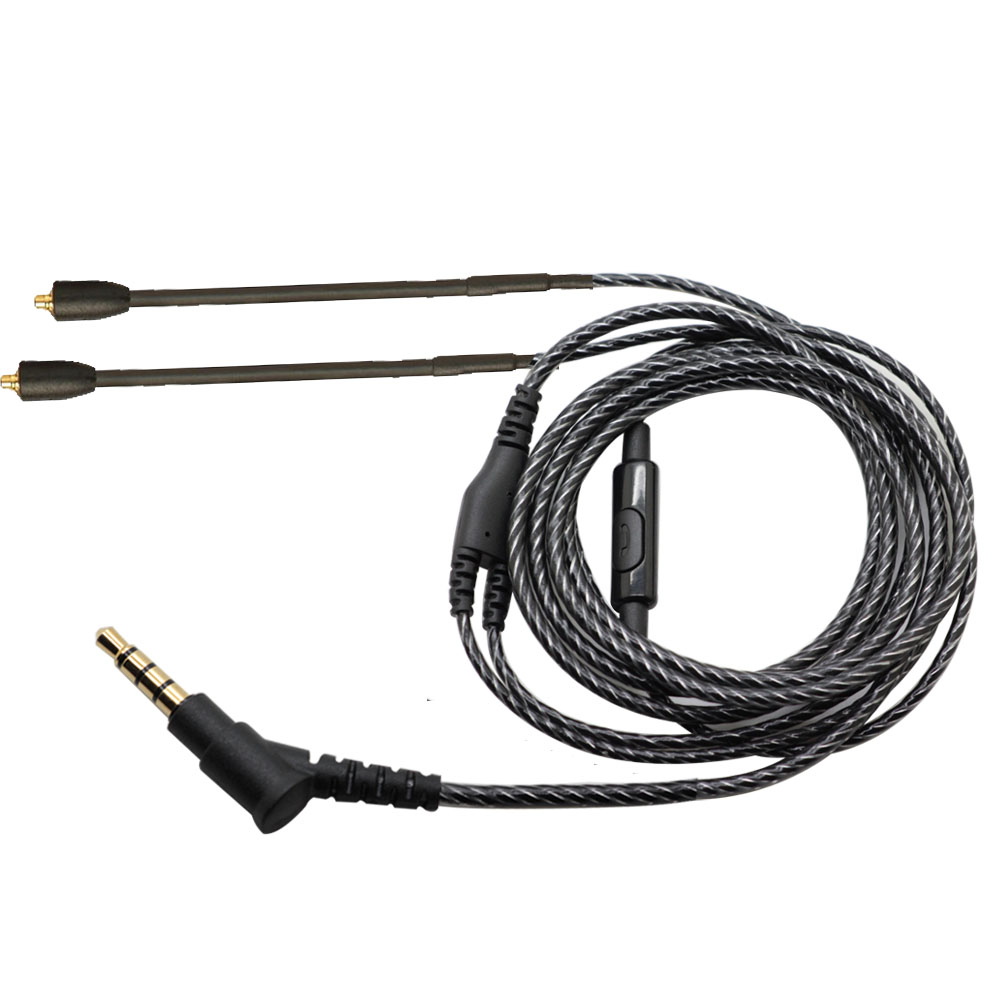 Wired Earphone Mic - MMCX SE215 Cable with MIC Single