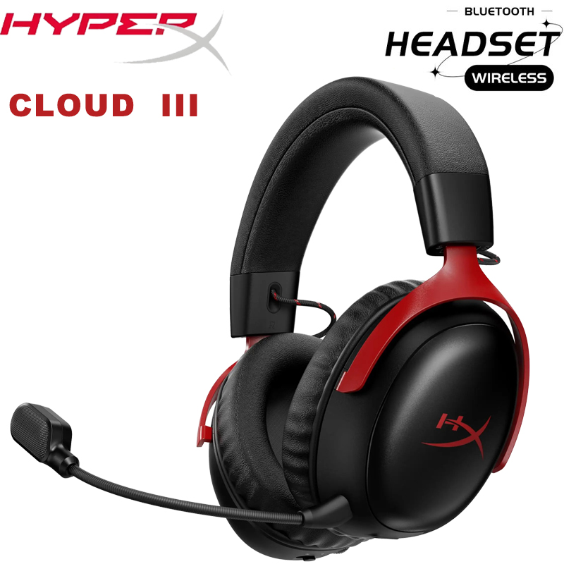 Bluetooth Headset On Ear - Original HYPERX Cloud Ⅲ Head-mounted Wireless