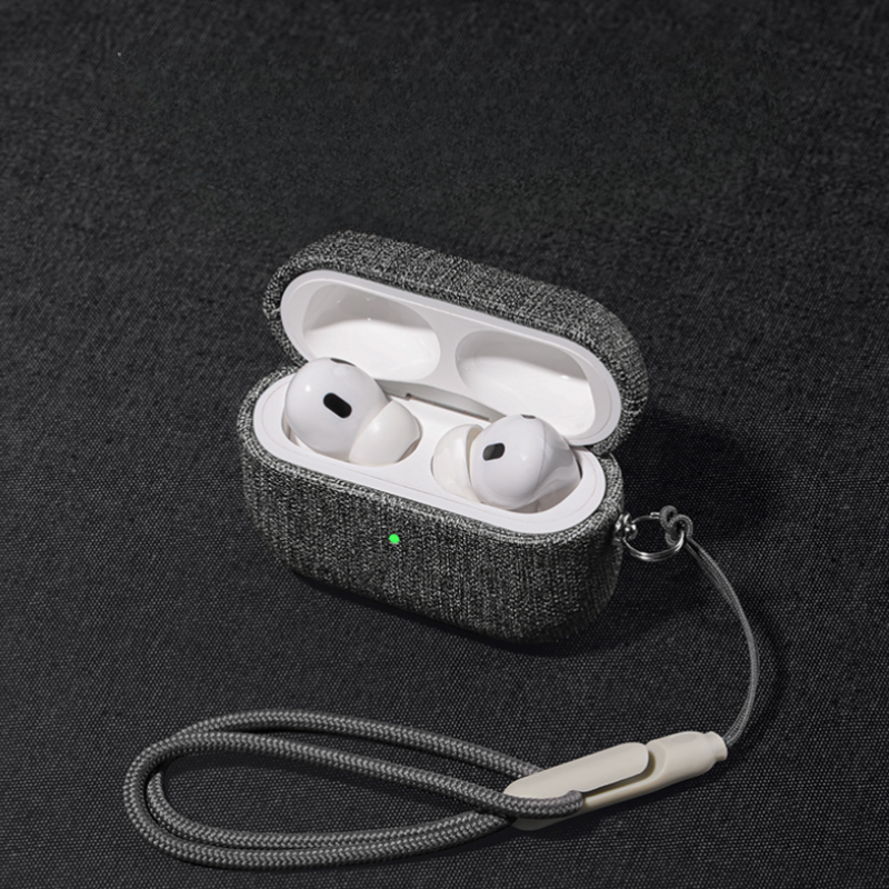cloth grain Case For AirpPods  - Anker Speaker Soundcore Boom 2 评论和价格