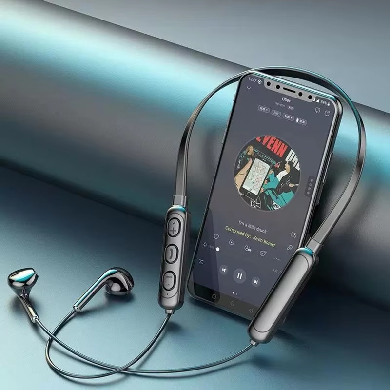 Neck Hanging Bluetooth Headset - Bluetooth Headset On Ear 评论和价格