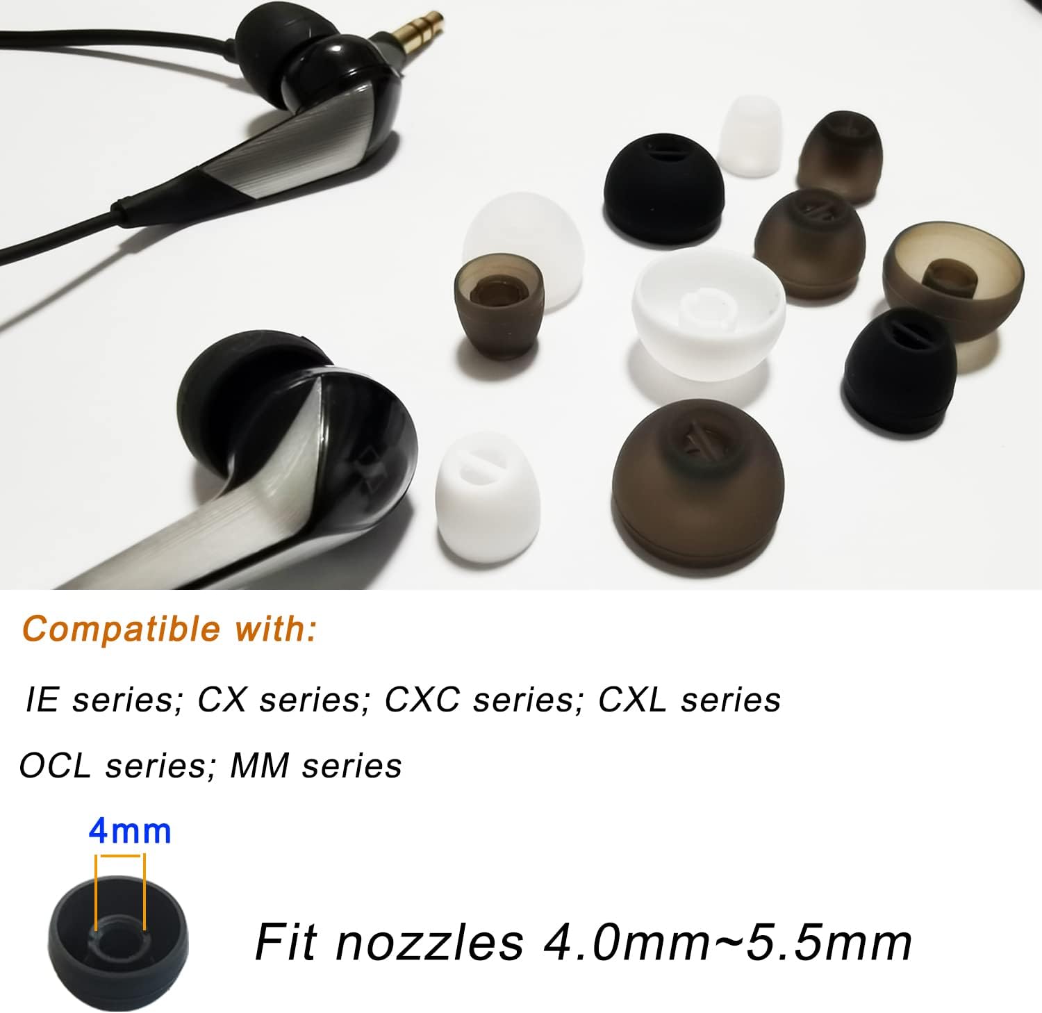 8 Pcs For Sennheiser CX Plus/M - Sennheiser Headphone Momentum 4 评论和价格
