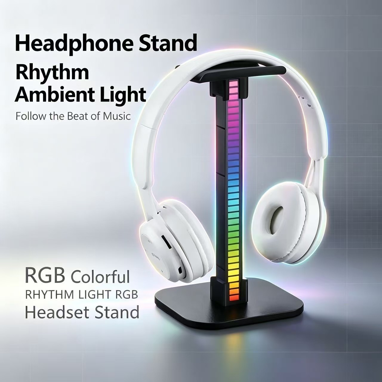 USB Gaming Headphone Stand RGB - Headphone Stand Desk 评论和价格
