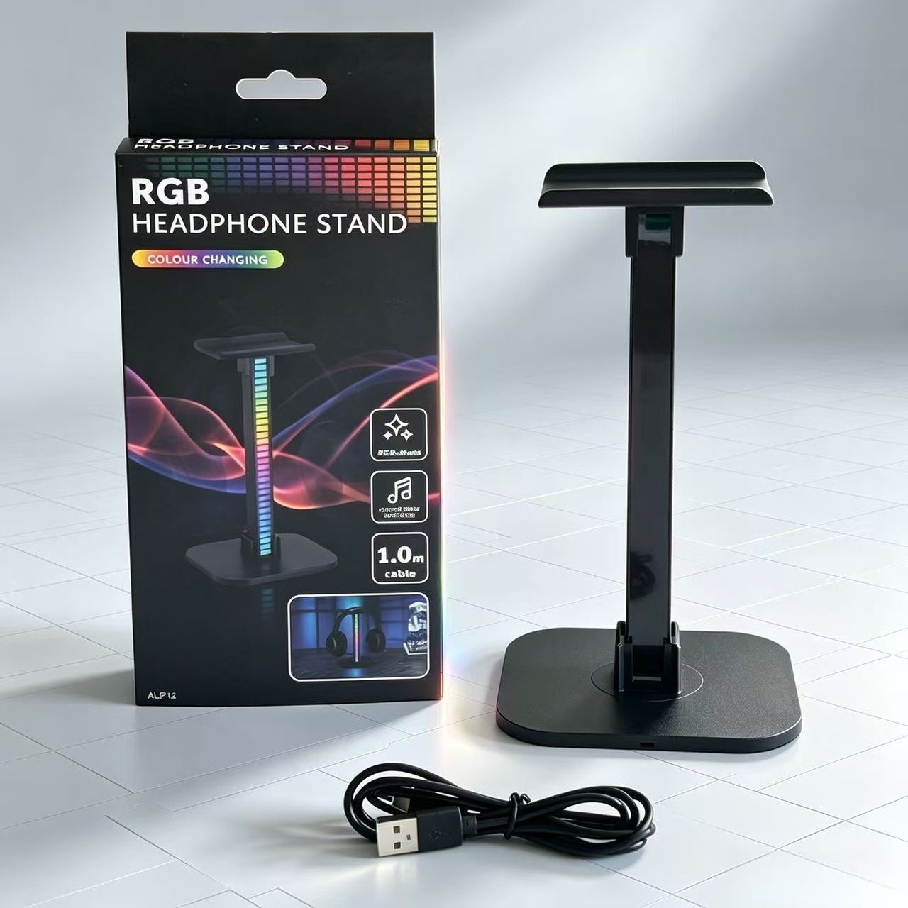 USB Gaming Headphone Stand RGB - Headphone Stand Desk 评论和价格
